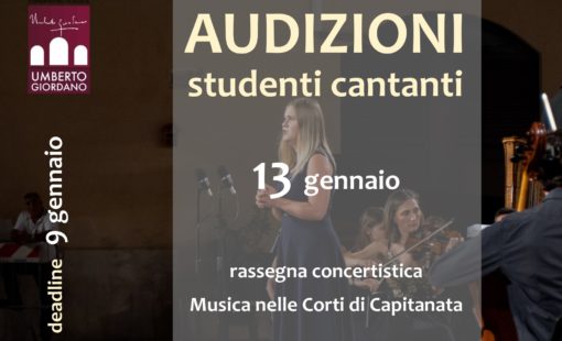 audizioni cantanti sito