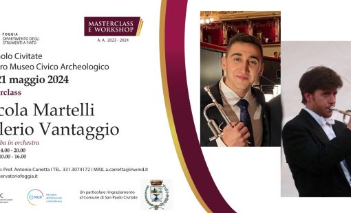 Masterclass 20 21 maggio 2024